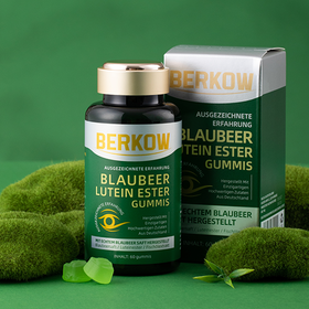 BERKOW伯科蓝莓叶黄素酯软糖|60颗/盒