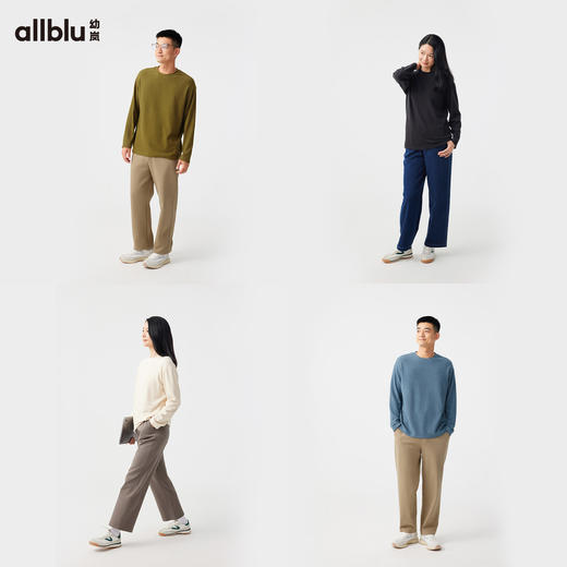 【秋Vol.4】幼岚「温暖T」基础保暖圆领打底衫柔软亲肤24秋季新款成人保暖T恤ZY 商品图2