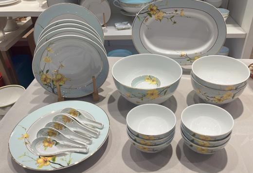 MinhLong杏运花开6人用24头餐具 商品图1