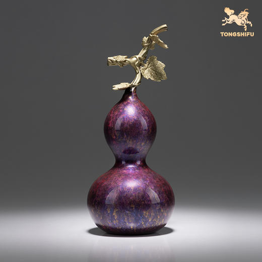 铜师傅《福禄》客厅桌面铜葫芦摆件 家居装饰乔迁礼物 商品图4