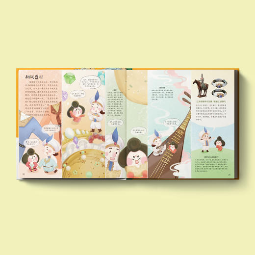 《陕西历史博物馆儿童科普绘本：唐妞带你游大唐》（全4册） 商品图2
