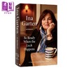 预售 【中商原版】当幸运来临时做好准备 伊娜 卡登 Be Ready When the Luck Happens 英文原版 Ina Garten 畅销食谱作者 商品缩略图0