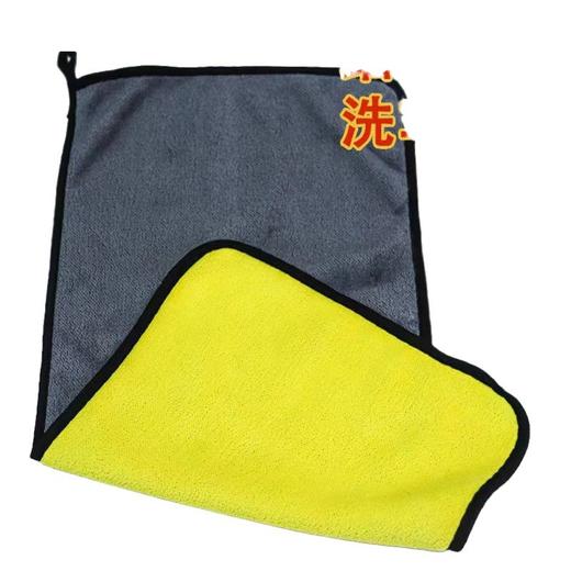 「5条装！加厚款」擦车巾专用巾不掉毛汽车玻璃吸水抹车布擦车专用毛巾加厚洗车毛巾养护 商品图4