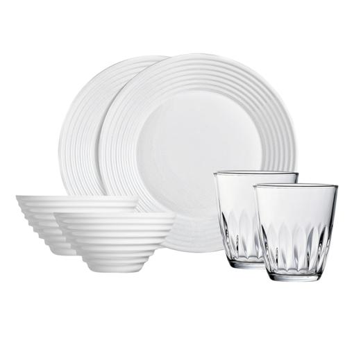 LC-B1120  乐美雅华瑞娜白玉餐具6件套 商品图0