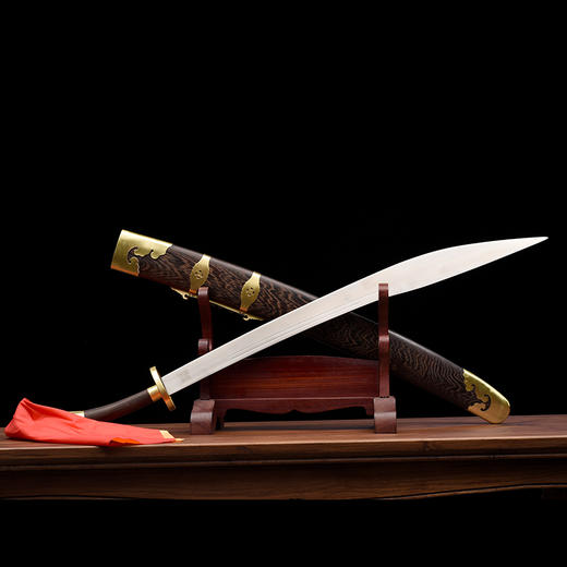 文武太极刀 标准武术太极刀单刀 沈广隆剑铺 龙泉太极刀  未开刃 商品图2