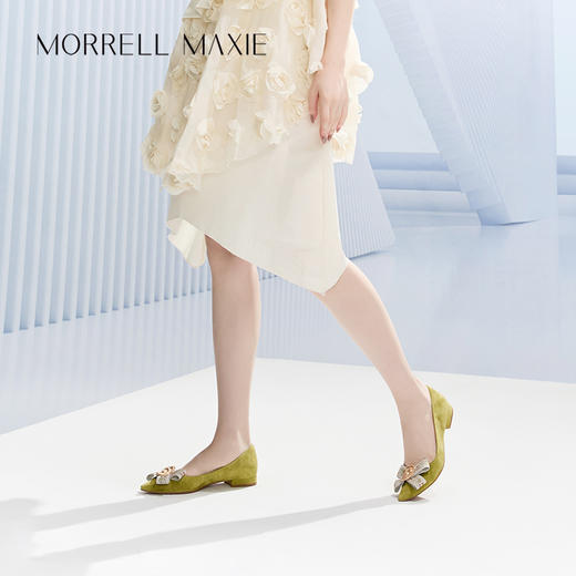 【云粉节】BF楼MM24春夏高跟单鞋货号MW241091-GN吊牌价1199活动价1019 商品图0