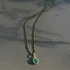 SpoiledBrat Jewelry六边形绿玉髓吊坠项链 商品缩略图0