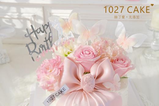 1027CAKE | 鲜花主题蛋糕  仙女  蝴蝶结（需提前2-3天预定） 商品图1