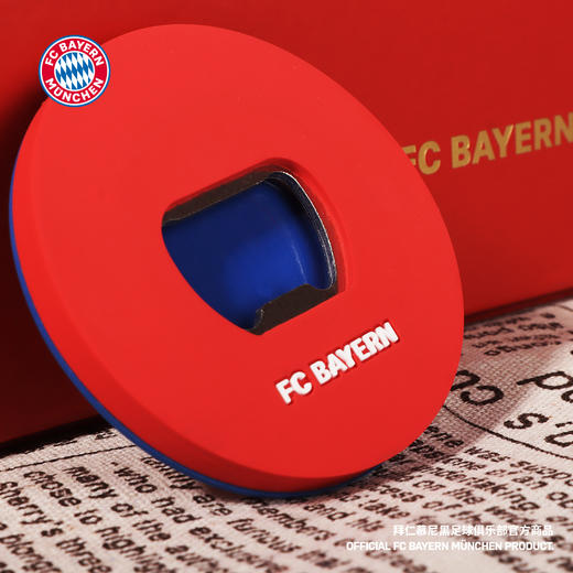 【官方正版】拜仁慕尼黑足球俱乐部｜队徽磁吸冰箱贴球迷啤酒开瓶器 商品图3