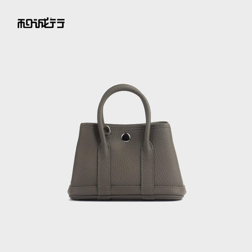 和诚行 2024新款时尚百搭真皮托特包通勤女包斜跨单肩包4480006 商品图2