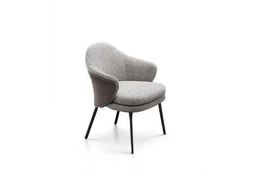 安格 餐椅 | 皮布面料可选，详询客服 商品图3