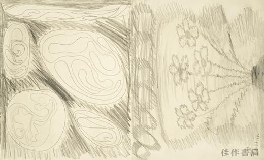 Hilma af Klint: The Five's Sketchbooks、Nos. S2、S6 and S13 / 希尔玛·阿夫·克林特：五人组素描本，第S2、S6和S13号：1896年10月5日 商品图3