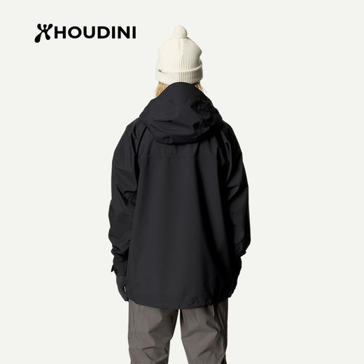 HOUDINI胡丁尼 Shelter Anorak 安全屋 男户外秋冬防泼水滑雪冲锋衣800094 商品图3