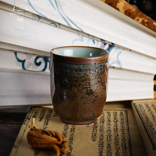 问鼎外天目汝瓷楚仪杯 商品图0