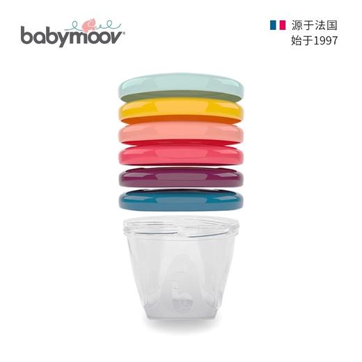 babymoov婴儿辅食碗宝宝辅食盒保鲜冷冻盒防摔碗儿童餐具碗勺套装 商品图1