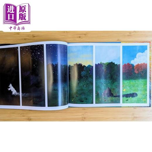 【中商原版】大白朋友与黑色影子 Cat Min The Shadow and the G host 英文原版 儿童绘本 图画故事书 精装精品绘本 进口图书 商品图1