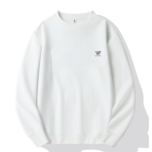 【Q】【新款DX】大依优型大码圆领卫衣长袖加肥加大休闲运动上衣男打底衫胖子 商品图2