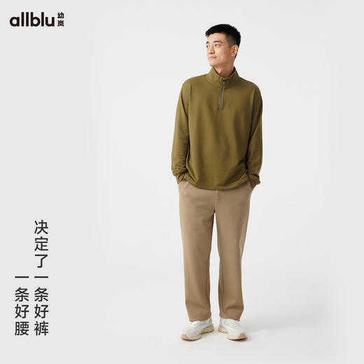【秋Vol.4】幼岚「16小时裤」厚版特殊设计腰头外休闲里运动24秋季新款男士裤ZY 商品图1