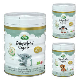 【保税】丹麦 阿拉（Arla）宝贝与我A2白金版婴幼儿配方奶粉1段2段3段 600g罐装奶粉