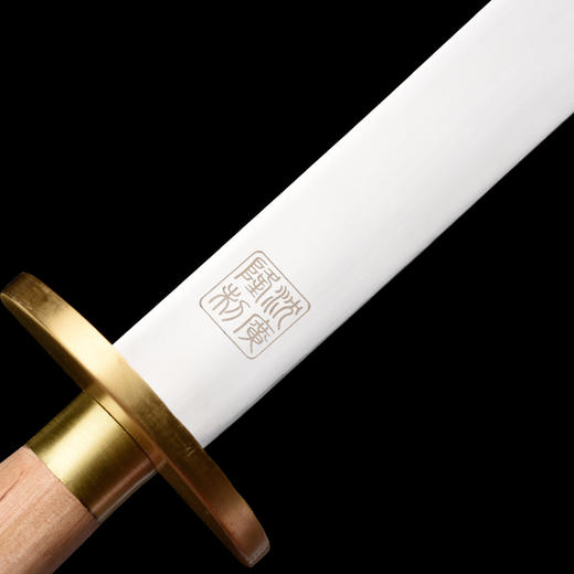 武术太极双刀 沈广隆剑铺 标准太极双刀 龙泉沈广隆刀剑太极刀 sgl-9017 未开刃 商品图5