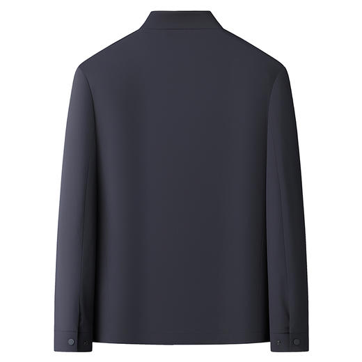 【新款DLC】大依优型大码立领夹克外套纽扣男商务休闲加肥加大夹克上衣胖子显瘦 商品图2