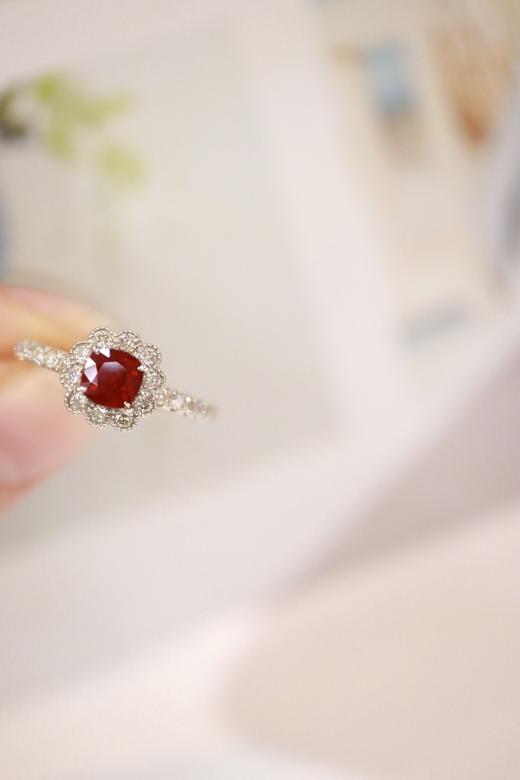 0.62ct 红宝石戒指 商品图2
