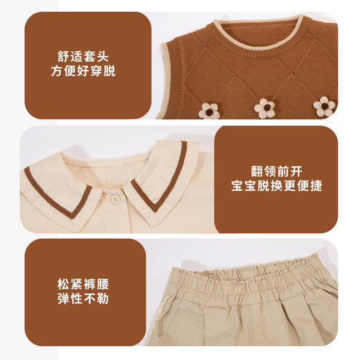 贝贝怡套装3件套ZB3DT068 商品图4