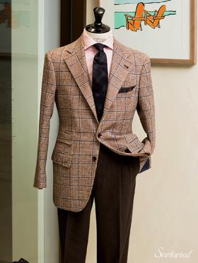 Sartoria Pirozzi Glencheck Jacket