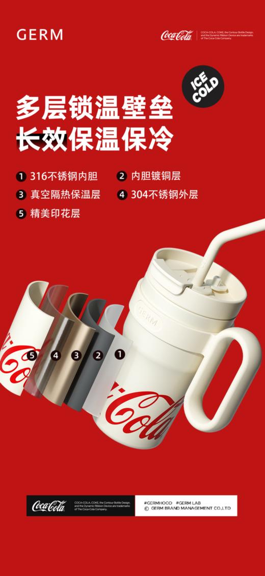 介绍链接勿拍丨律动保温杯/冰霸超霸杯！GERM可口可乐联名款 商品图11