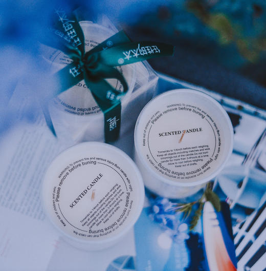 乌木茉莉香薰蜡烛  | 100%纯植物精油 商品图1