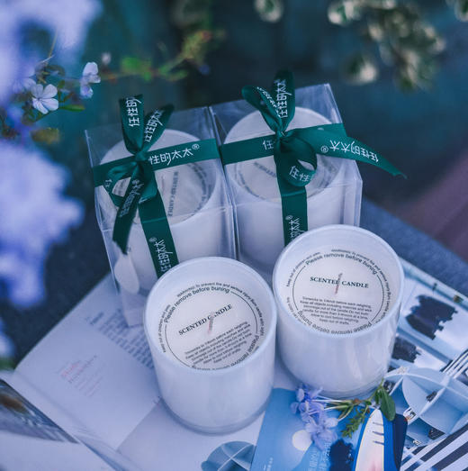 乌木茉莉香薰蜡烛  | 100%纯植物精油 商品图3