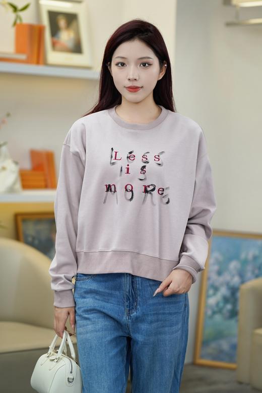 臣禾少即是多卫衣JZ243050675【金猪甄选】 商品图1