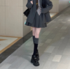✅✅【黑灰拼接瘦腿压力袜】1.过膝or小腿款自由搭配，穿出漫画腿~🥰 2.这款绝了拼色设计真的好好看!  商品缩略图4