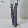 NUTS秋季新款休闲宽松直筒高腰显瘦气质百搭休闲长裤女231073042B 商品缩略图1