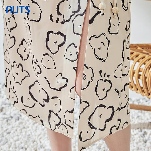 NUTS雪纺半身裙女早夏时尚妈妈装洋气气质中长款裙子429061338 商品图2