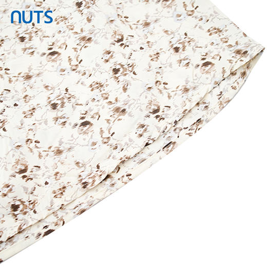 NUTS法式碎花吊带连衣裙女士夏季收腰洋气a字裙221104103 商品图4