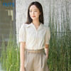 NUTS衬衣女夏季宽松短袖衬衫气质上衣轻熟法式小众夏428013548 商品缩略图0