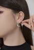 星落starfall系列 银s925 不对称AB耳环设计 商品缩略图3