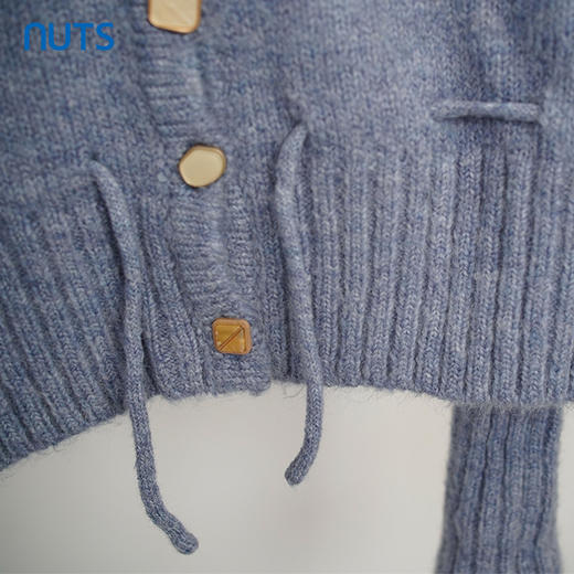 NUTS商场同款女装冬季针织衫毛衣开衫外套141053222 商品图2