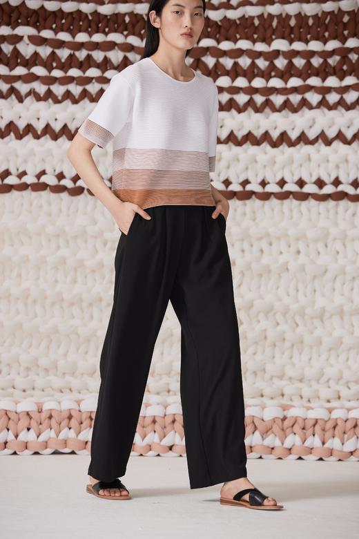 sandriver   女长裤 SJS93K799N 黑色 商品图1