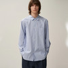 ATON GIZA STRIPE STANDARD SHIRT 埃及棉条纹长袖衬衫 商品缩略图0