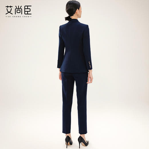 艾尚臣西装套装女2024春新款气质女神范珠宝店销售前台接待工作装 商品图7