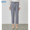 NUTS秋季新款时尚气质通勤风宽松显瘦阔腿休闲长裤女231073194 商品缩略图0
