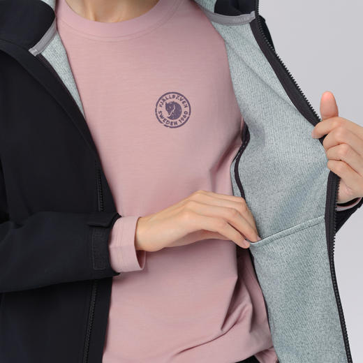 北极狐 女士户外夹克 2024秋冬新款 徒步露营连帽外套08242284 商品图4