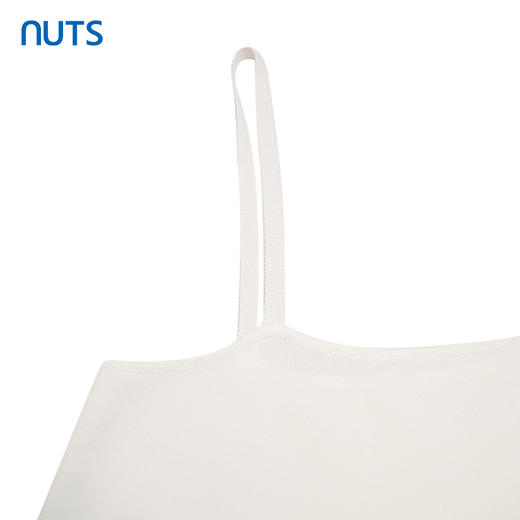 NUTS夏季新款修身显瘦无袖吊带背心女时尚百搭纯色上衣422052086 商品图3