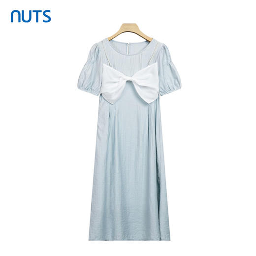 NUTS女装连衣裙夏季气质收腰显瘦中长款裙子429102321 商品图0