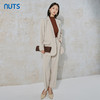 NUTS春秋季新款时尚通勤风直筒阔腿裤女休闲西装裤231073010B 商品缩略图1