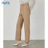 NUTS秋季新款气质通勤风韩版直筒显瘦西装款长裤女231073084B 商品缩略图1