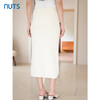 NUTS2023秋季新款纯色仙女a字气质半身裙女高腰显瘦长款4350606A1 商品缩略图4