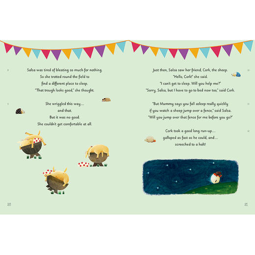 小羊睡不着(聪明豆绘本.中英双语版) 商品图6